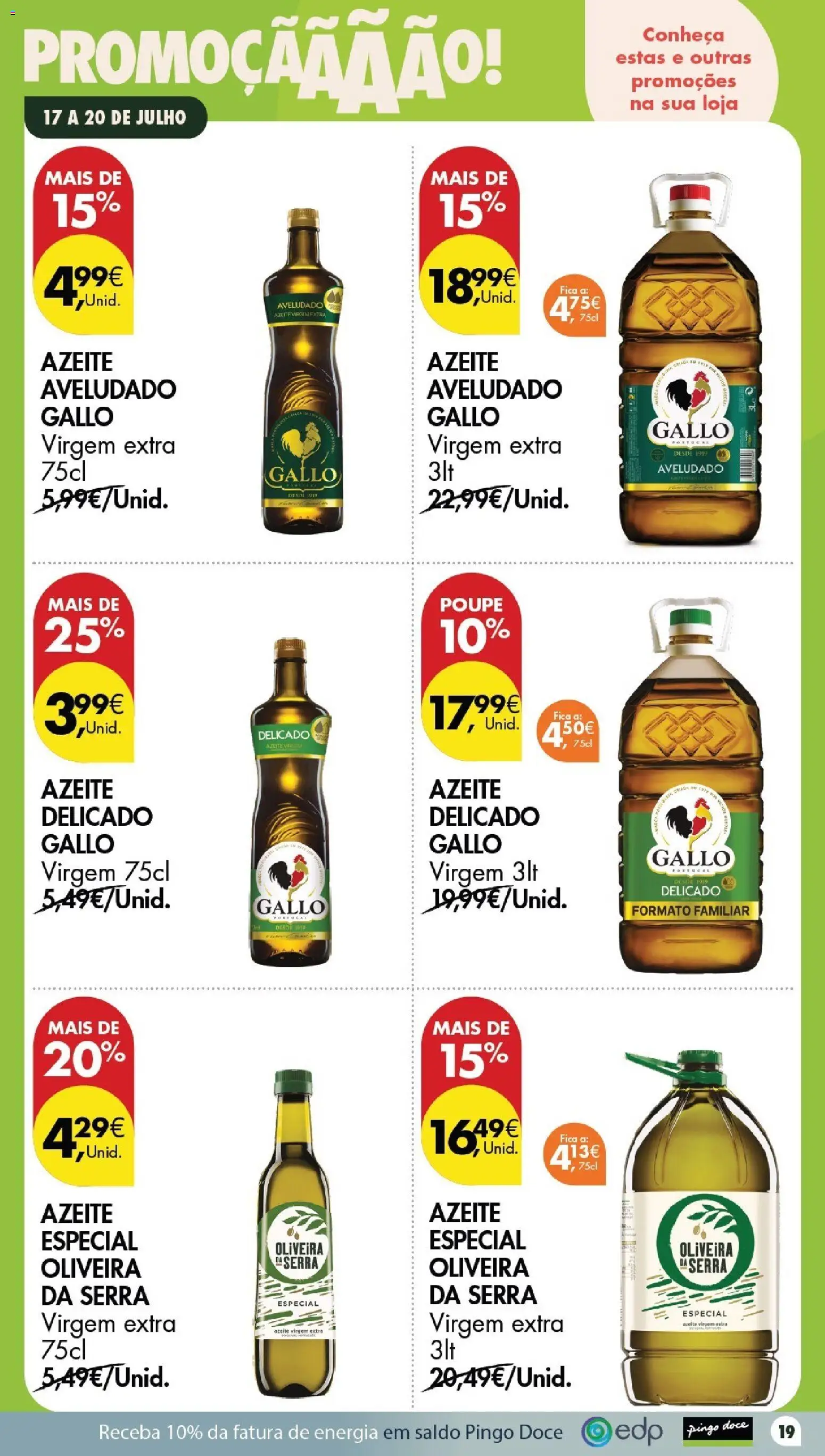 Pingo Doce Poupe este Fim de Semana │ válido de 17/07/2026 | Página: 17 | Produtos: Azeite