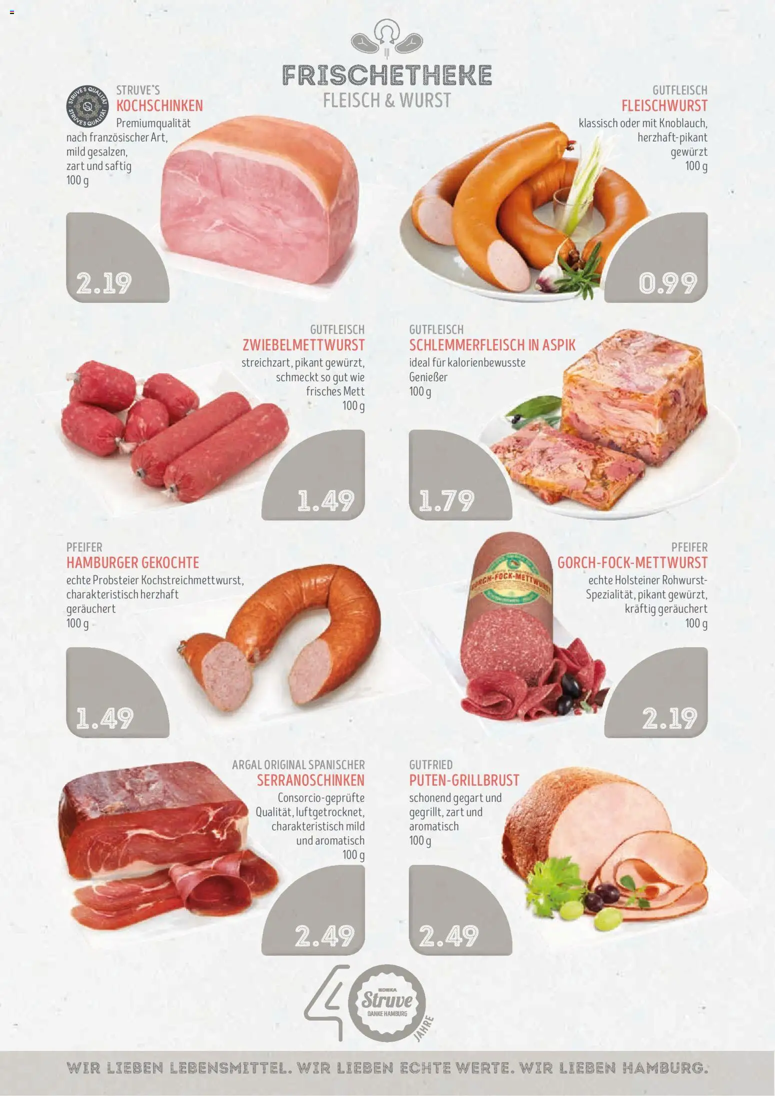 Edeka Struve Prospekt – gültig ab 05.10.2026 | Seite: 5 | Produkte: Wurst, Fleisch