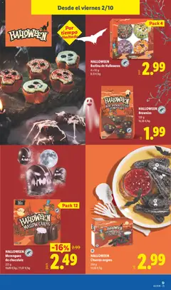 Vista previa HALLOWEEN Brownies, 120 g válido desde el 28/09/2026 | Página: 43