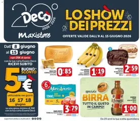 Anteprima del volantino Decò volantino MaxiStore Casamassima valido a partire dal 08.06.2026
