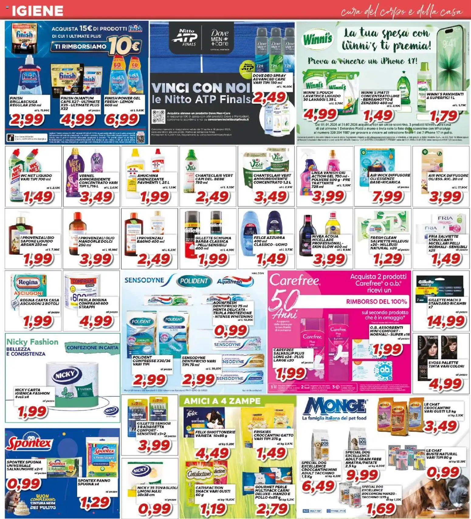 Volantino Ma Supermercati del 20.05.2026 | Pagina: 15 | Prodotti: Iphone, Ammorbidente, Mandorle, Lavatrice