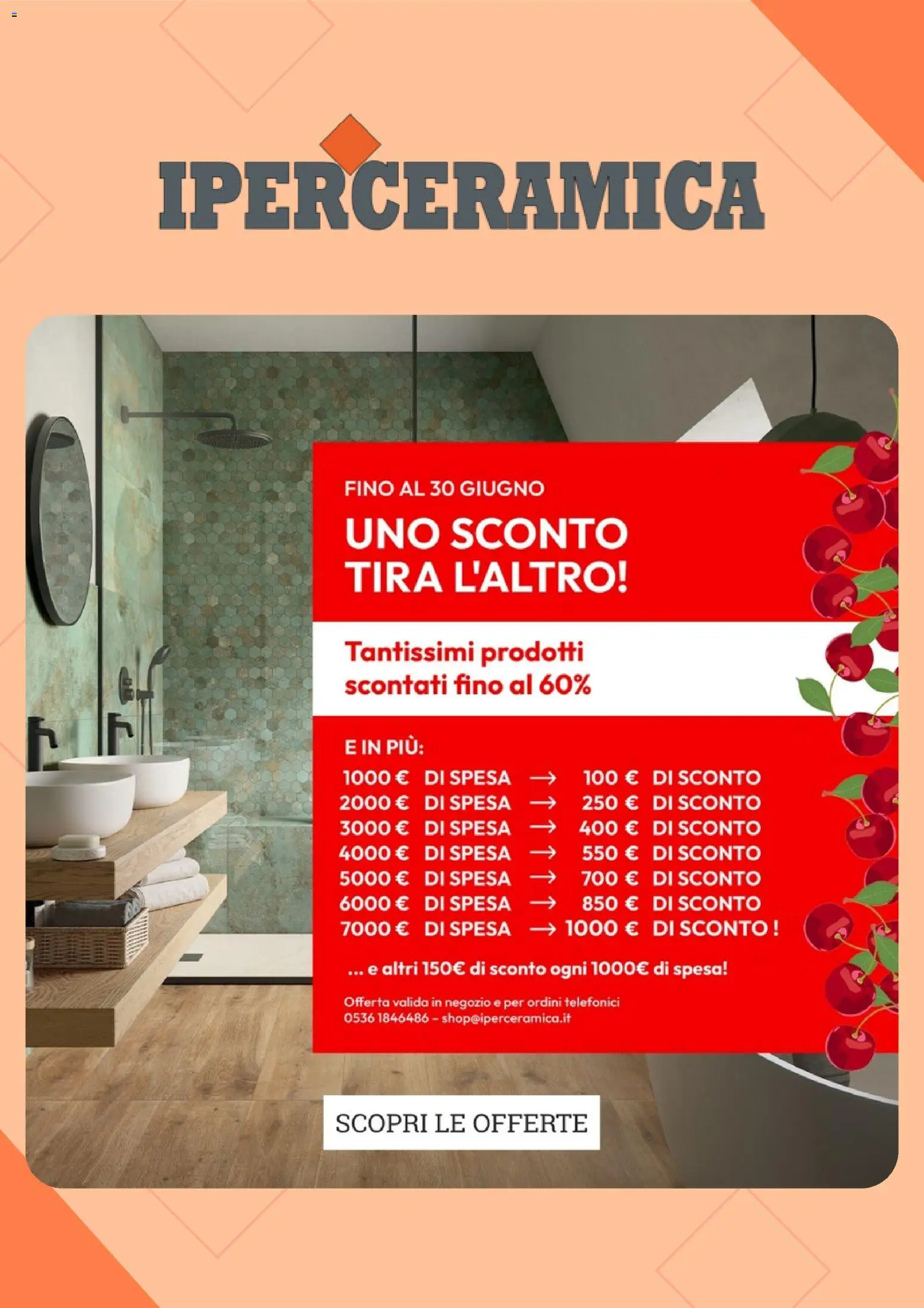 Volantino Iperceramica del 01.06.2026 | Pagina: 1