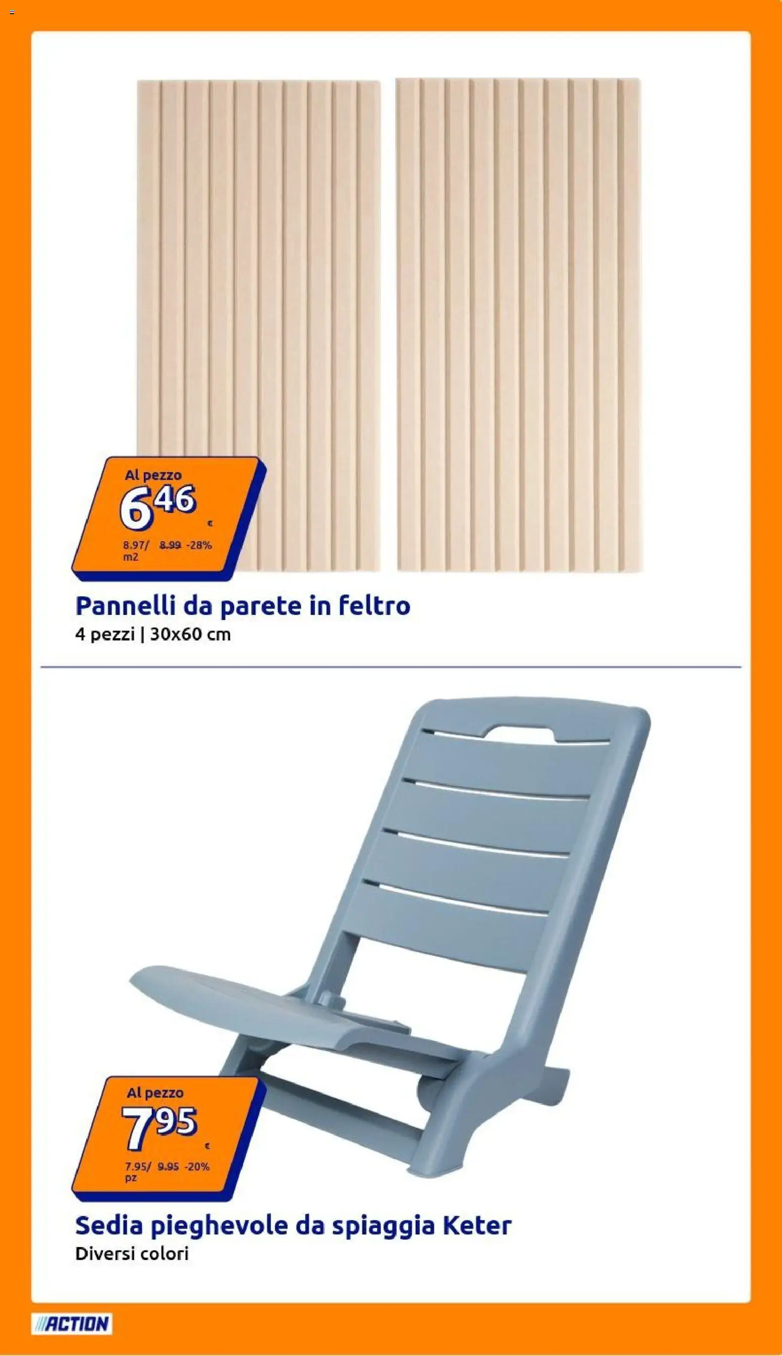 Volantino Action del 08/07/2026 | Pagina: 9 | Prodotti: Sedia