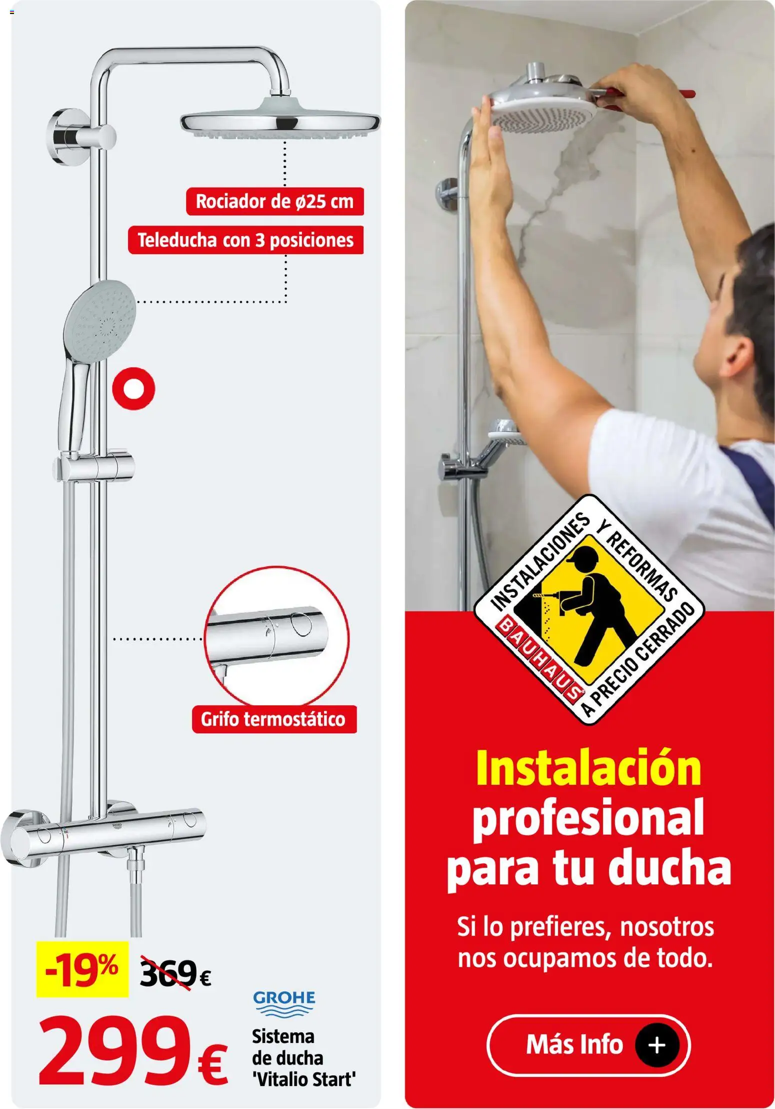 Bauhaus folleto │ válido desde el 24/09/2026 | Página: 19 | Productos: Ducha