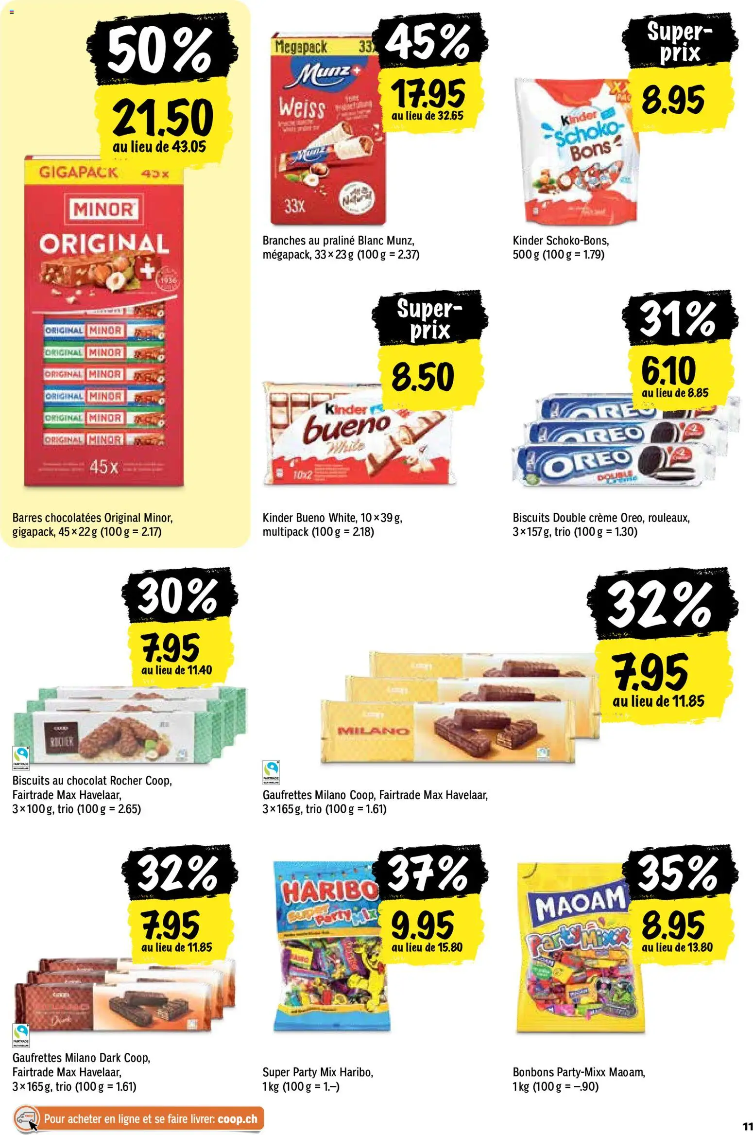 Coop aktionen FR – gültig ab 06.08.2026 | Seite: 11 | Produkte: Creme