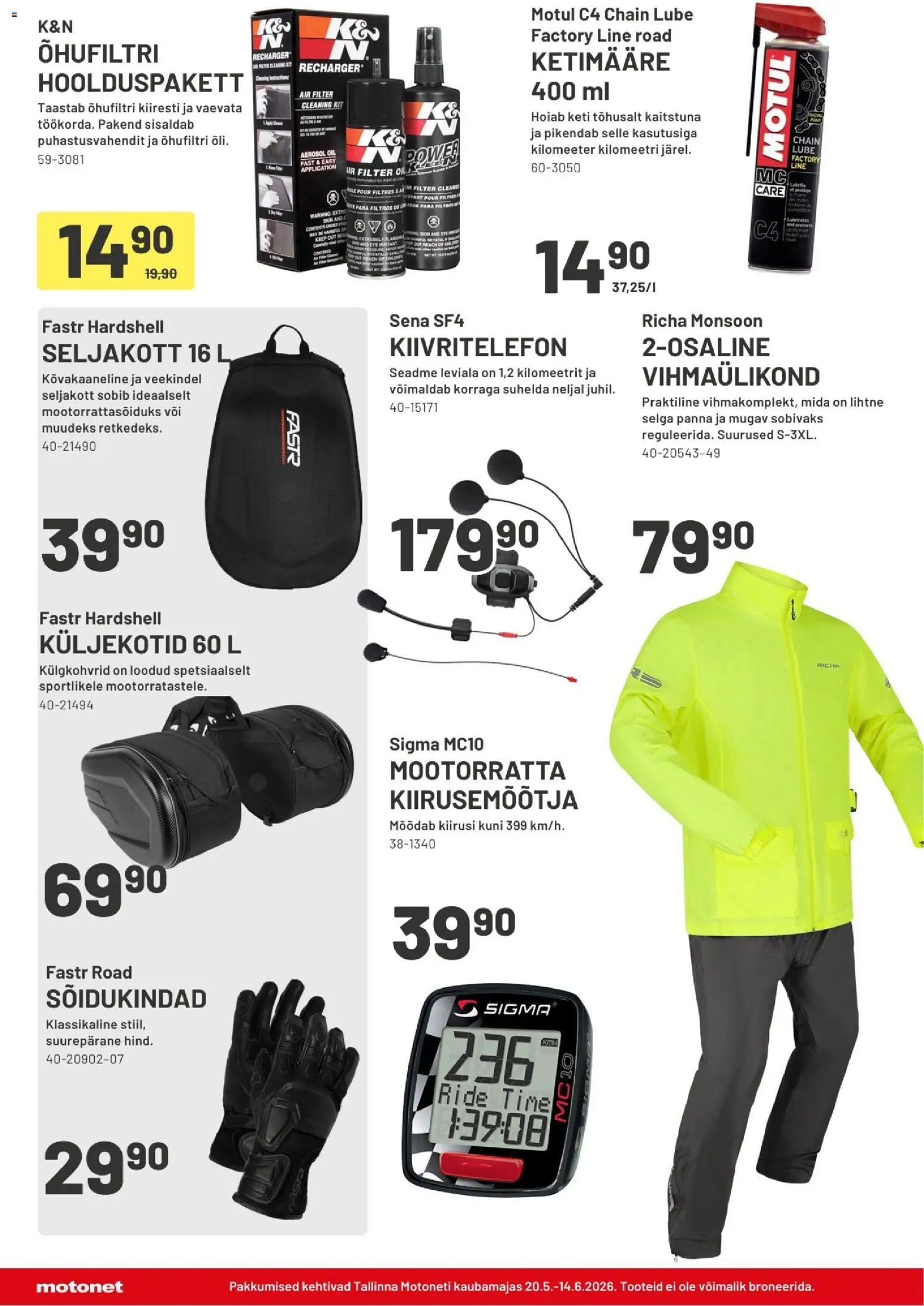 Motonet tarjoukset – voimassa 20.05.2026 alkaen | Sivu: 6 | Tuotteet: Voi