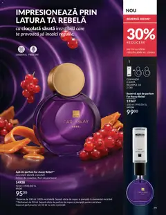 Ofertele Avon valabile de la 01.06.2026 | Pagină: 81 | Produse: Apă de parfum, Parfum, Ciocolată, Apă