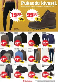 Kärkkäinen-mainoslehti voimassa 13/10/2026 alkaen | Sivu: 6 | Tuotteet: Housut, Alushousut, Neule, Farkut