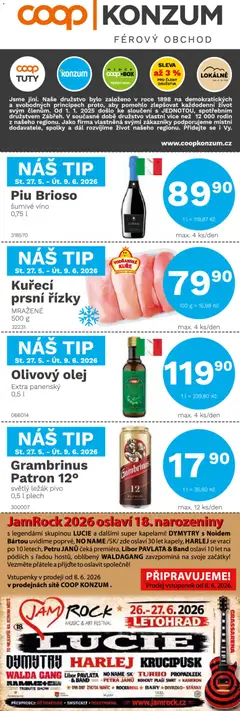 Náhled letáku Konzum leták od 27.05.2026