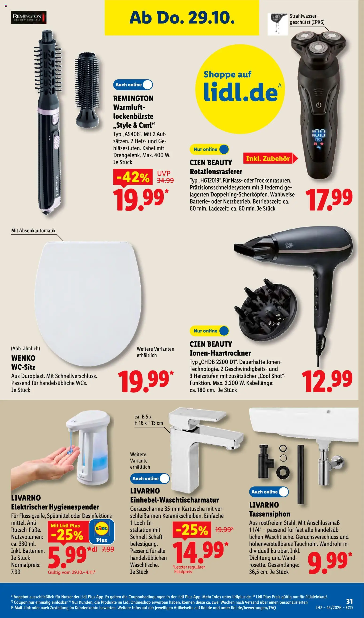 Lidl Německo leták od 26.10.2026 | Strana: 53 | Produkty: Cien, Kabel