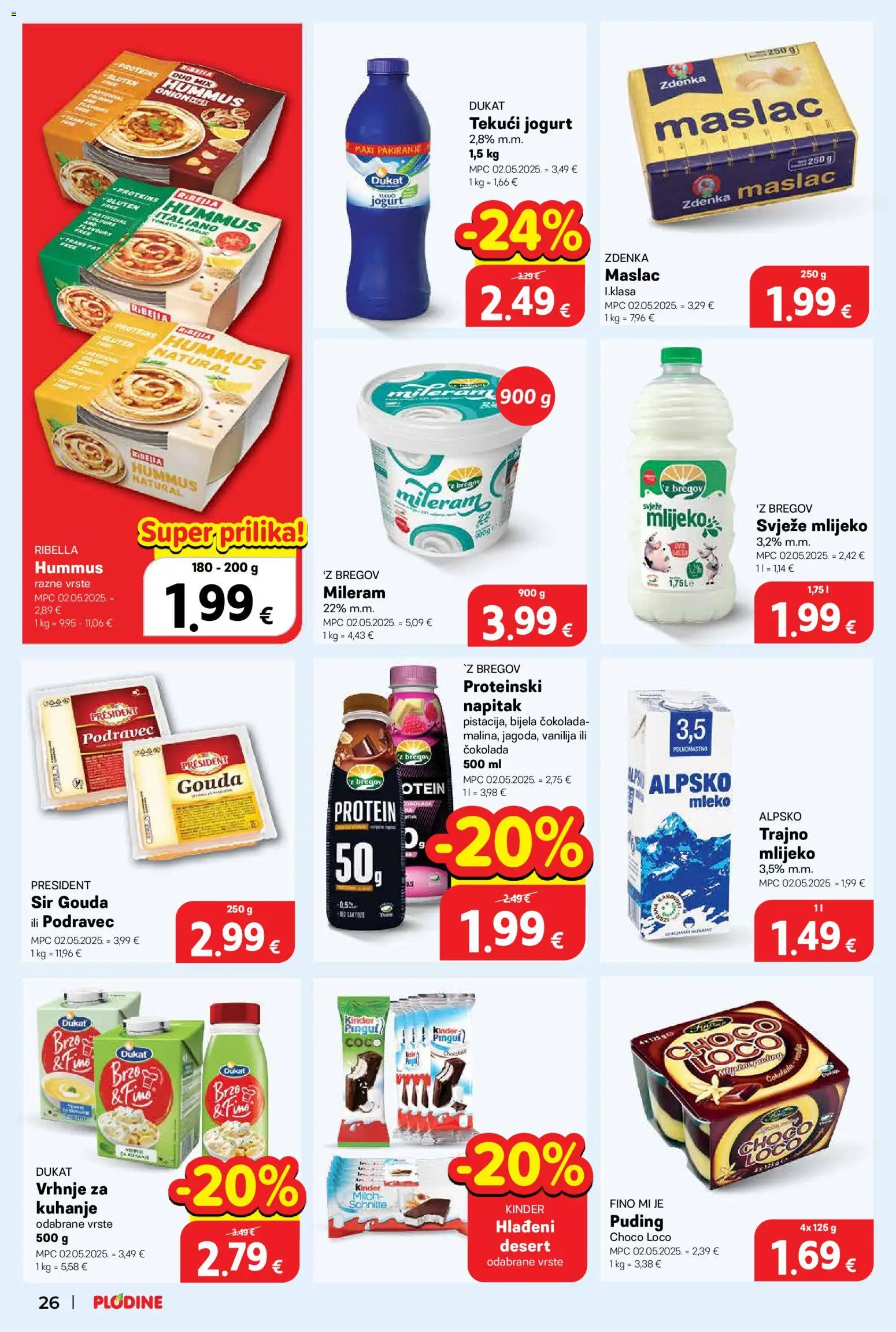 🛒 Plodine katalog od 📆 27.05.2026 ➤ Pogledaj akcije sada!🔥 | Hrvatska
