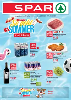 SPAR aktionen ab 20.08.2026 gültig