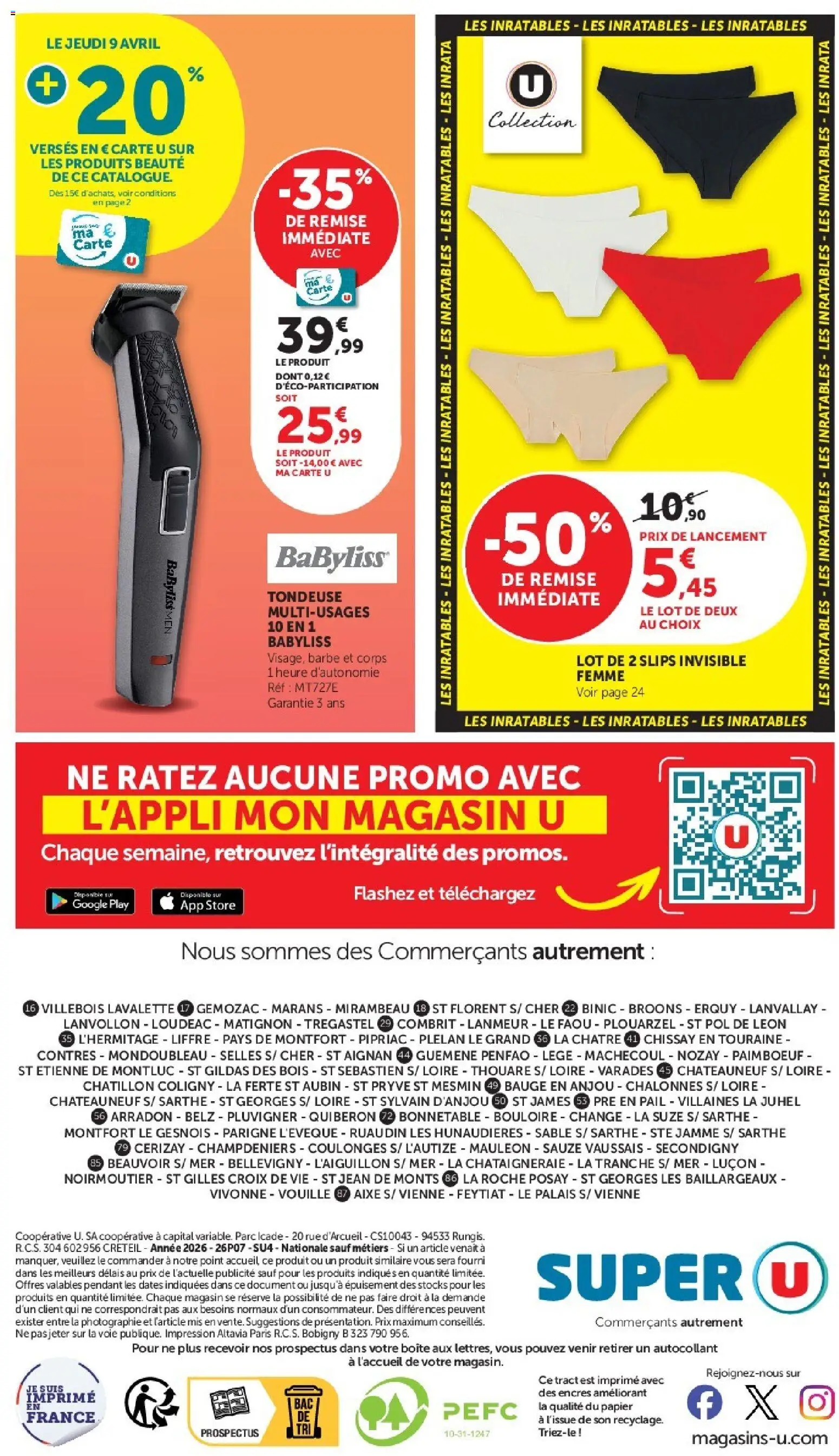 {H1} | Page: 48 | Produits: Produits beauté, Tondeuse, Store, Slips