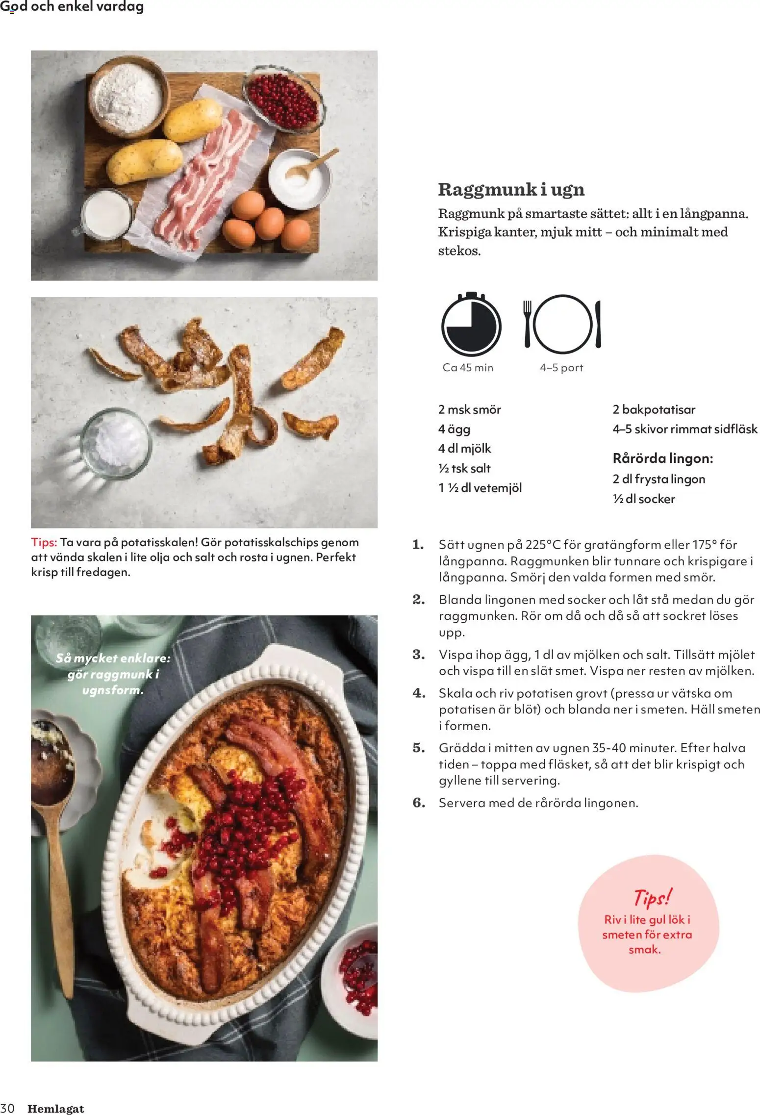 Hemköp reklamblad aktuell från 30/09/2026 | Sida: 30 | Produkter: Mjölk, Ägg, Socker, Ugn
