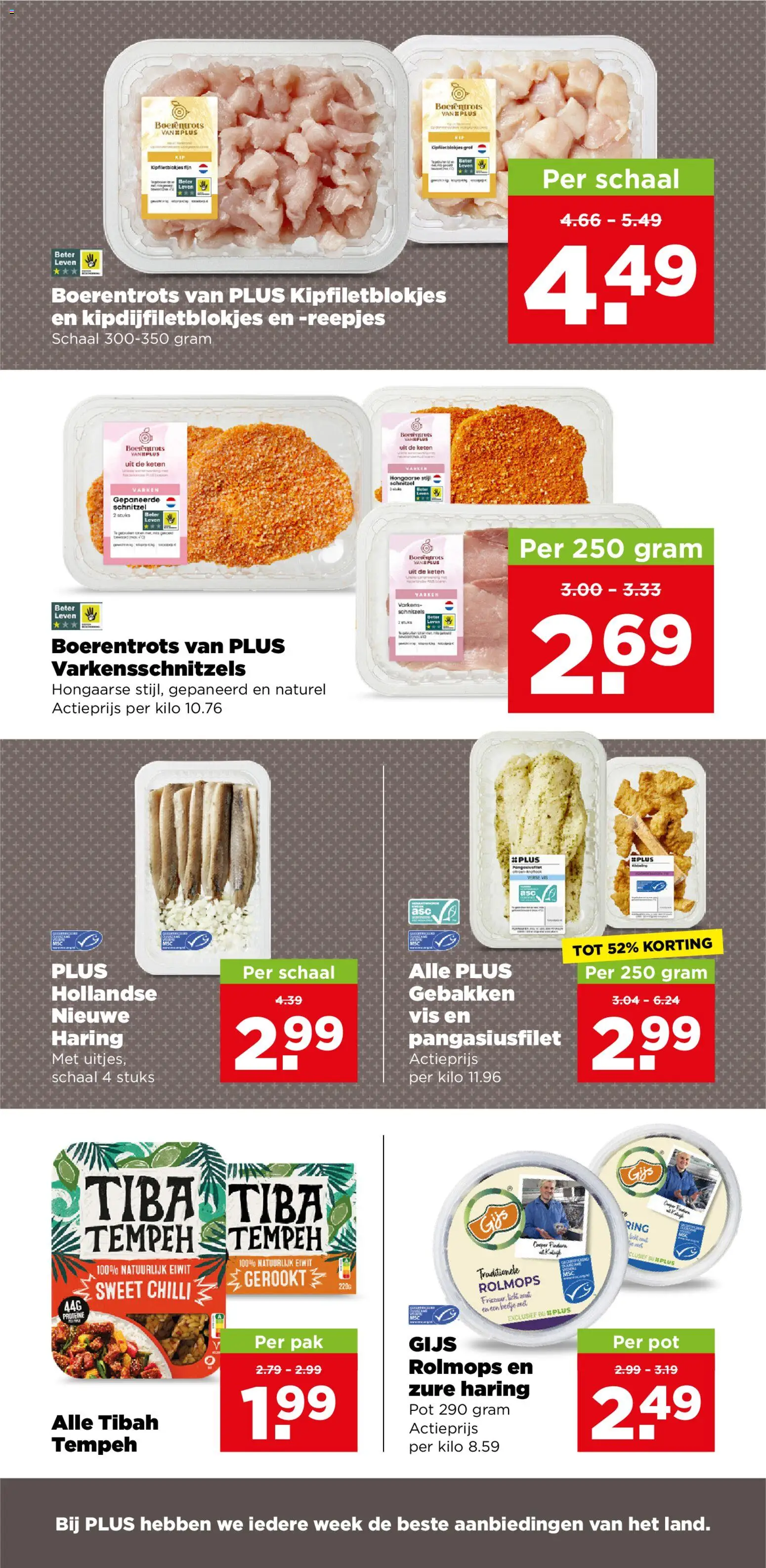 {H1} | Pagina: 11 | Producten: Vis, Pot, Schnitzel, Ring