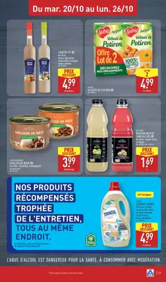 Aldi - Prévisualisation de BOISSON MOJITO SANS ALCOOL, Au choix : mojito fraise ou mojito. valide à partir de 20/10/2026 | Page: 19