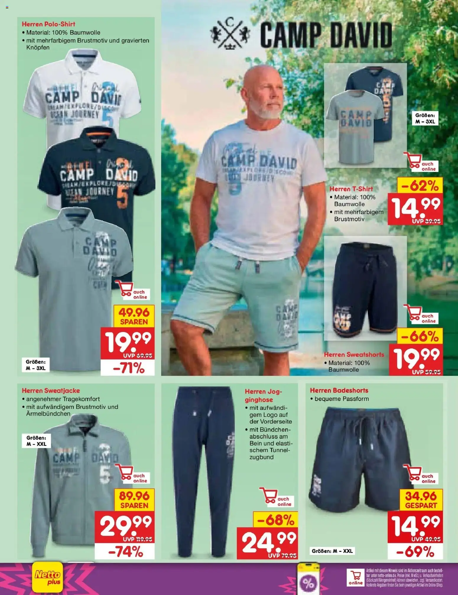 Netto Marken-Discount Prospekt Thiendorf	 – gültig ab 10.05.2026 | Seite: 31 | Produkte: Badeshorts, Sweatjacke, Sweatshorts, Poloshirt