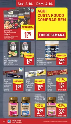 Pré-visualização TRADER JOE'S® Manteiga de Amendoim Proteica, 350 g unidade (kg = 8.54) válido de 28/09/2026 | Página: 20