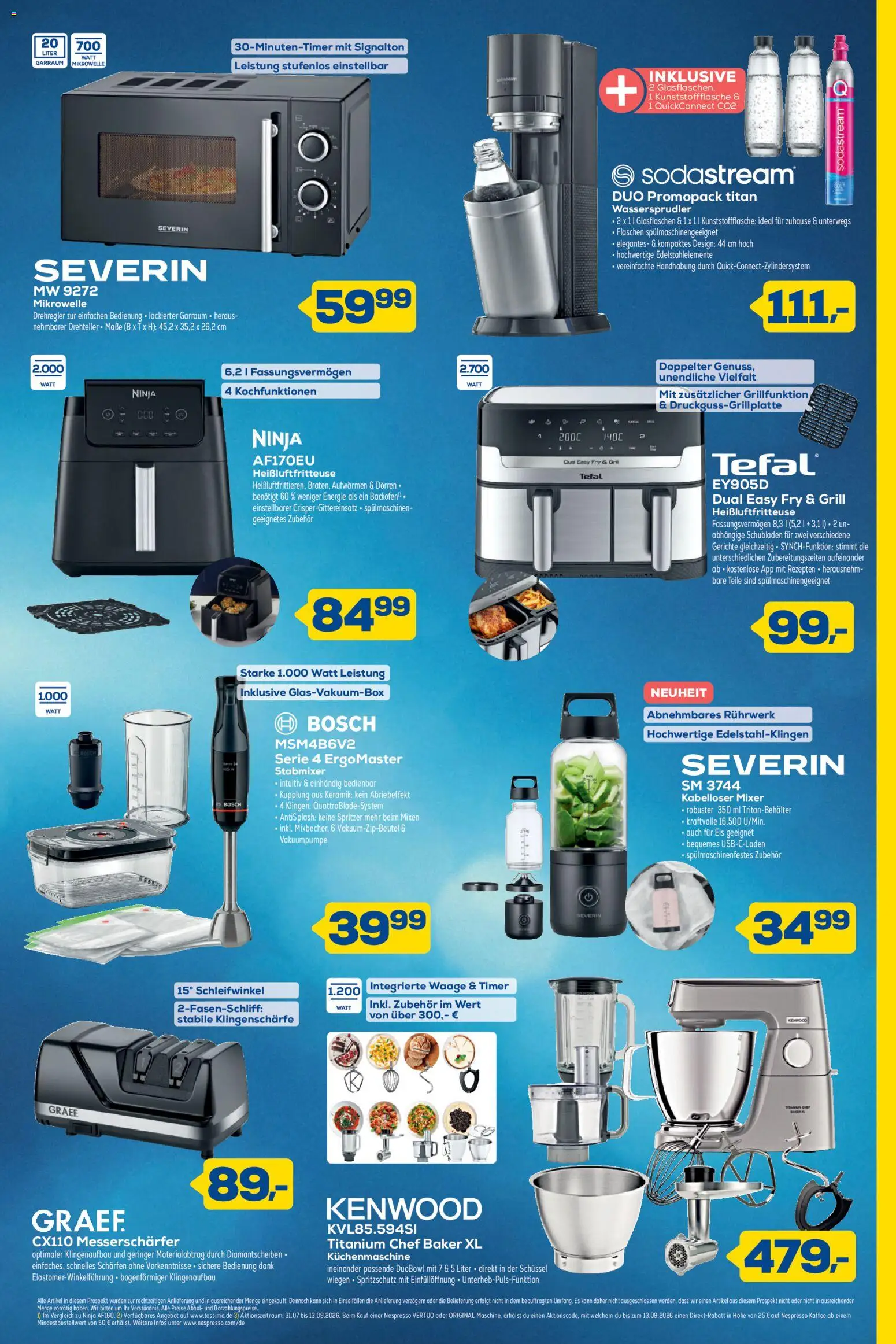 Euronics Prospekt – gültig ab 12.08.2026 | Seite: 9 | Produkte: Bosch, Gerichte, Backofen, Eis