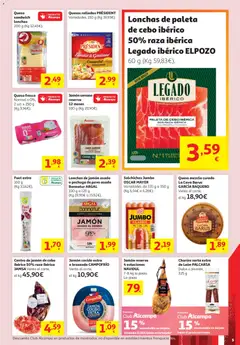 Vista previa Alcampo folleto válido desde el 16.06.2026 | Página: 5 | Productos: Jamón serrano, Jamón, Queso fresco, Horno