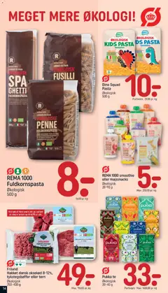Rema 1000 - Tilbudsavis Uge 40 gyldig fra 27/09/2026 | Side: 14 | Produkter: Te, Spaghetti, Majs, Søm