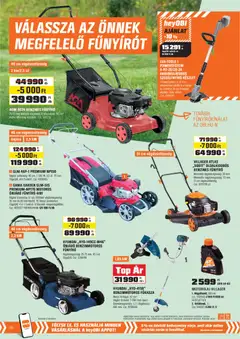 OBI akciós újság - amely érvényes a következő dátumtól: 28.04.2026 | Oldal: 14 | Termékek: Akkumulátor, Fűkasza, Motorolaj, Benzines fűnyíró