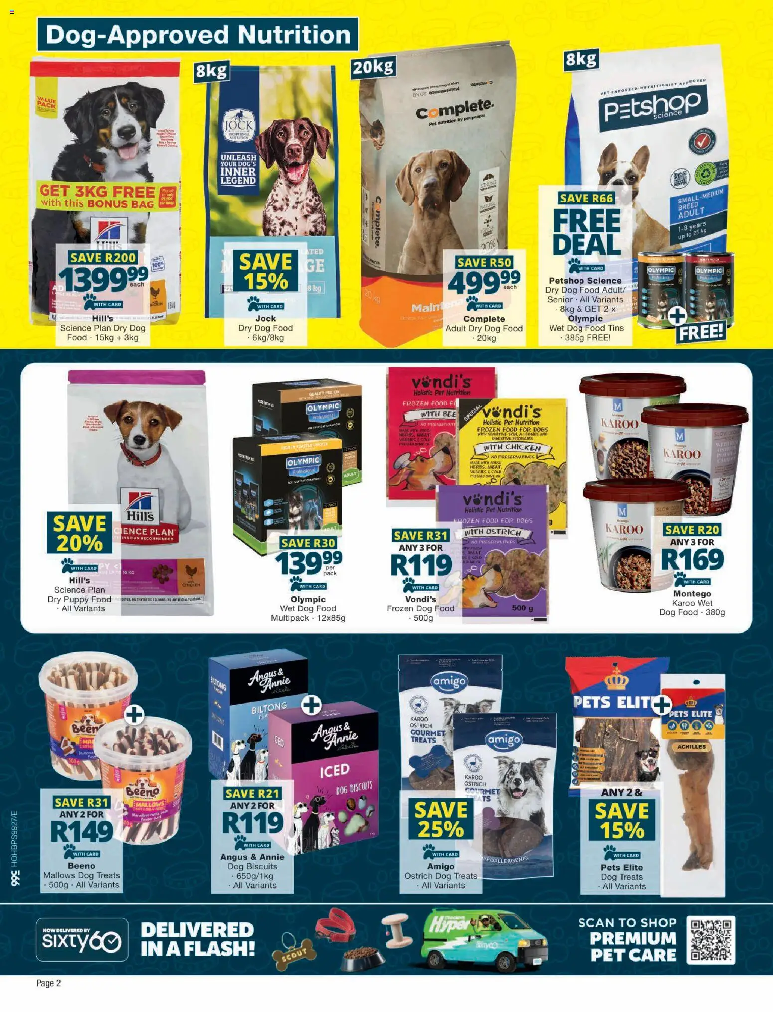 New Checkers catalogue – valid from 19/10/2026 | Page: 2 | Products: Bag, Biscuits, Beer, Dog biscuits