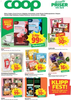Coop erbjudanden - Förhandsvisning av reklamblad från butik Coop aktuell från 07/09/2026