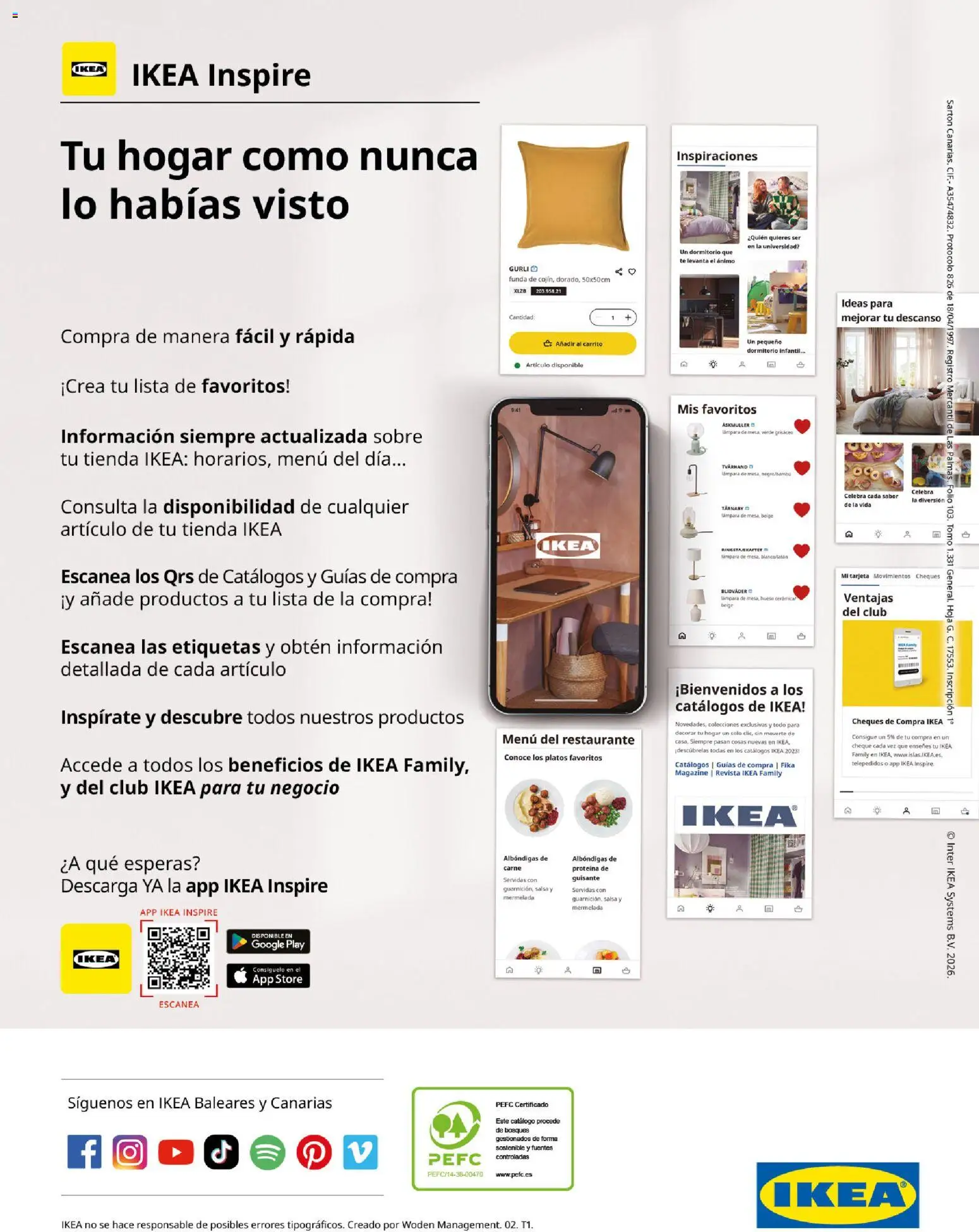 Catálogo IKEA Baňos │ válido desde el 01.02.2026 | Página: 32 | Productos: Té, Funda, Mesa, Lámpara