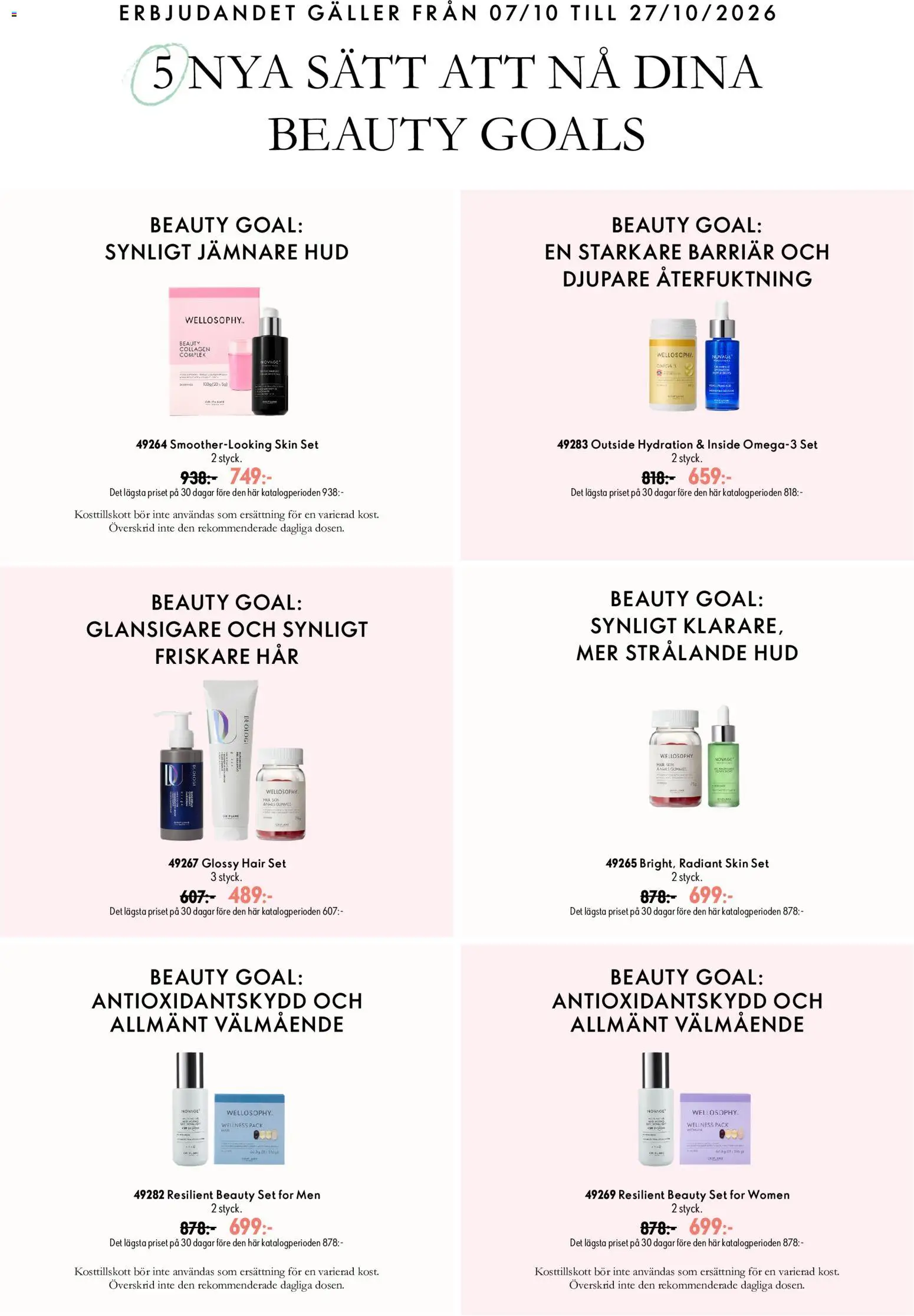 Oriflame reklamblad aktuell från 07/10/2026 | Sida: 4