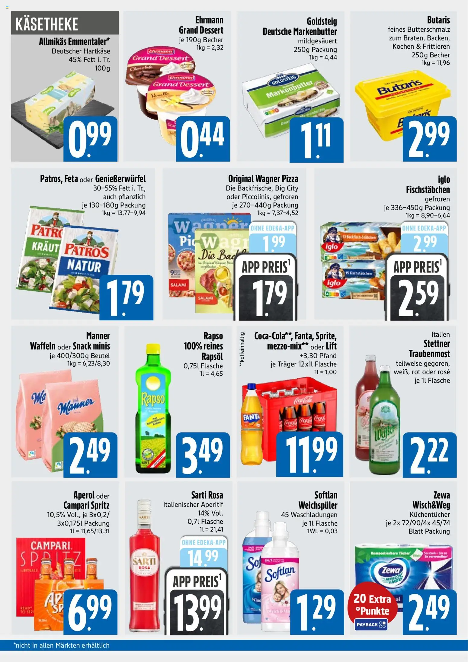 E xpress Prospekt – gültig ab 10.08.2026 | Seite: 2 | Produkte: Fanta, Rapsöl, Zewa, Pizza