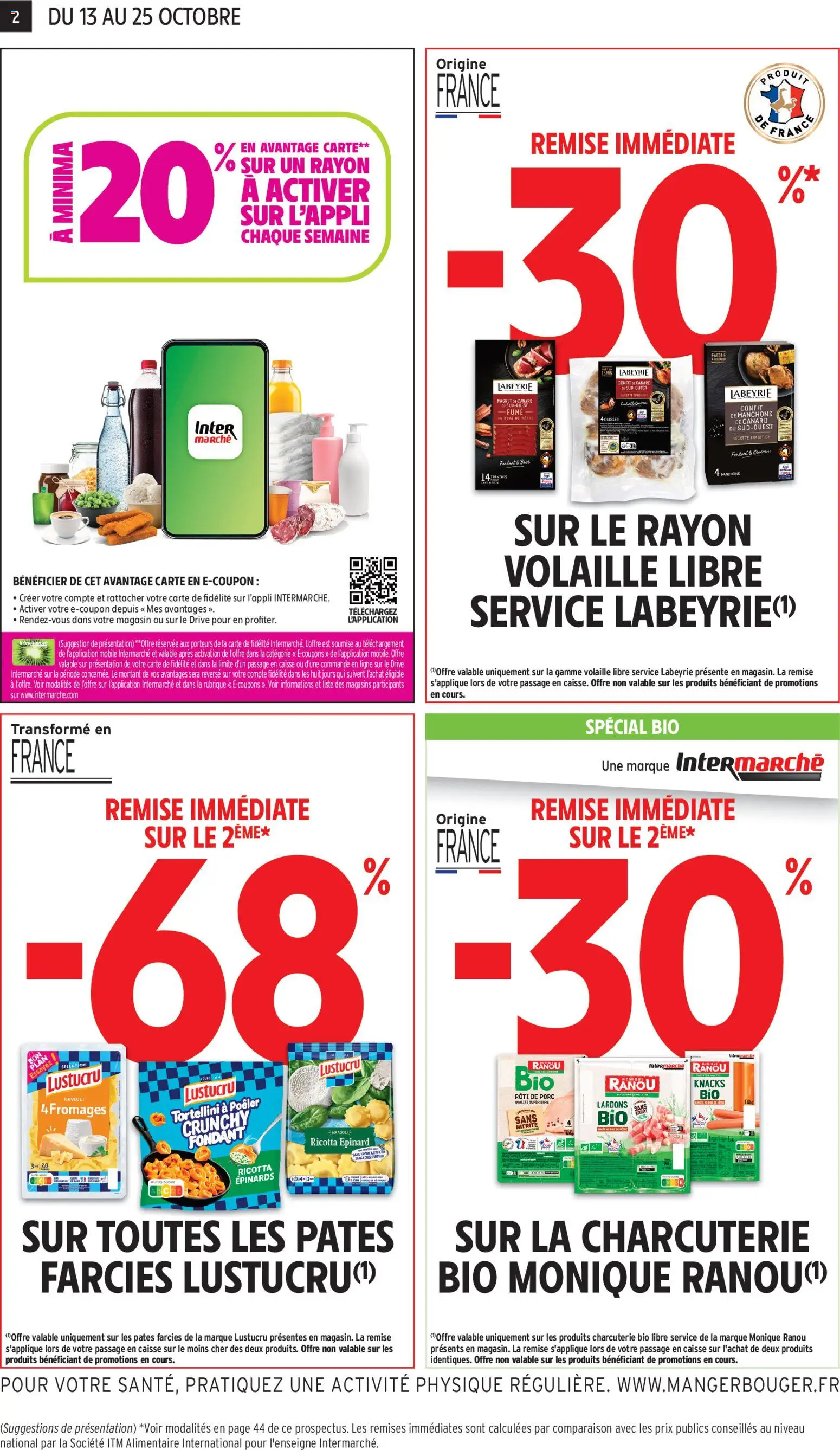 {H1} | Page: 2 | Produits: Volaille, Lardons, Épinards, Porc