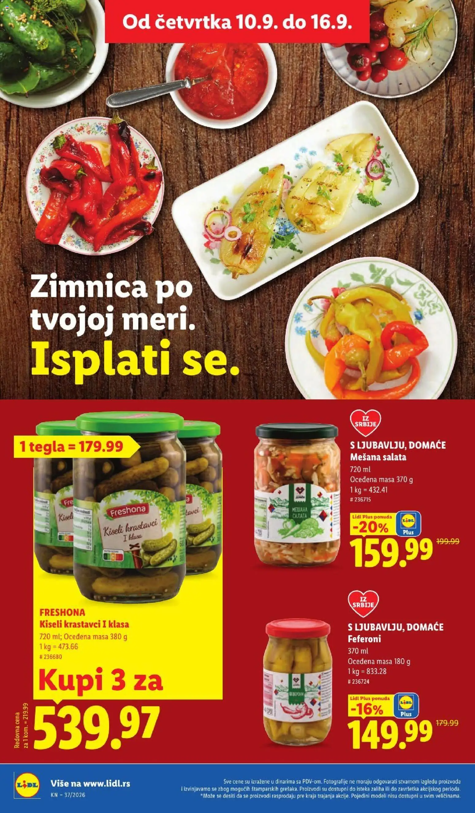 Lidl katalog - važi od 10.09.2026 | Strana: 46