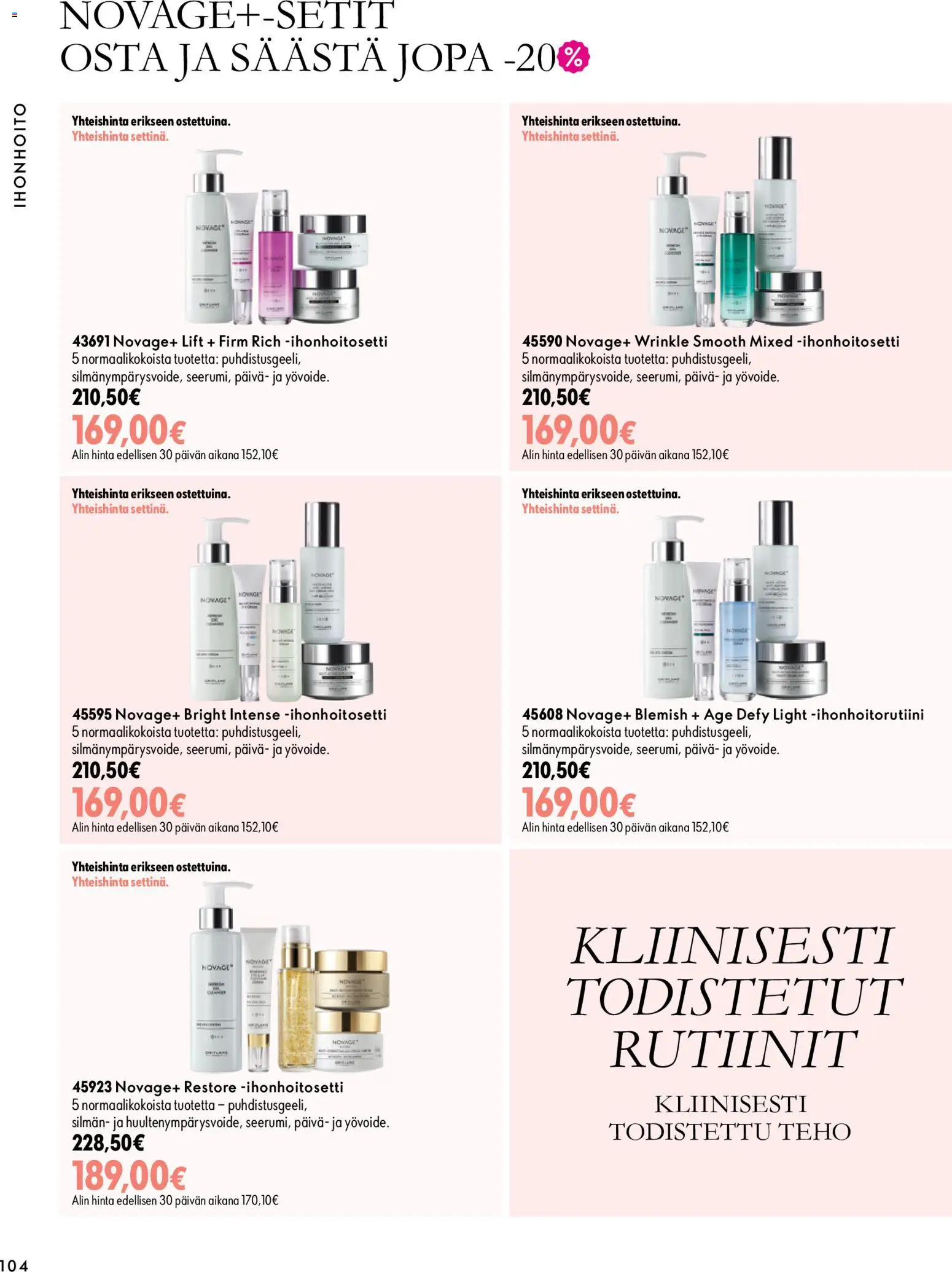 Oriflame tarjoukset – voimassa 18/11/2026 alkaen | Sivu: 104