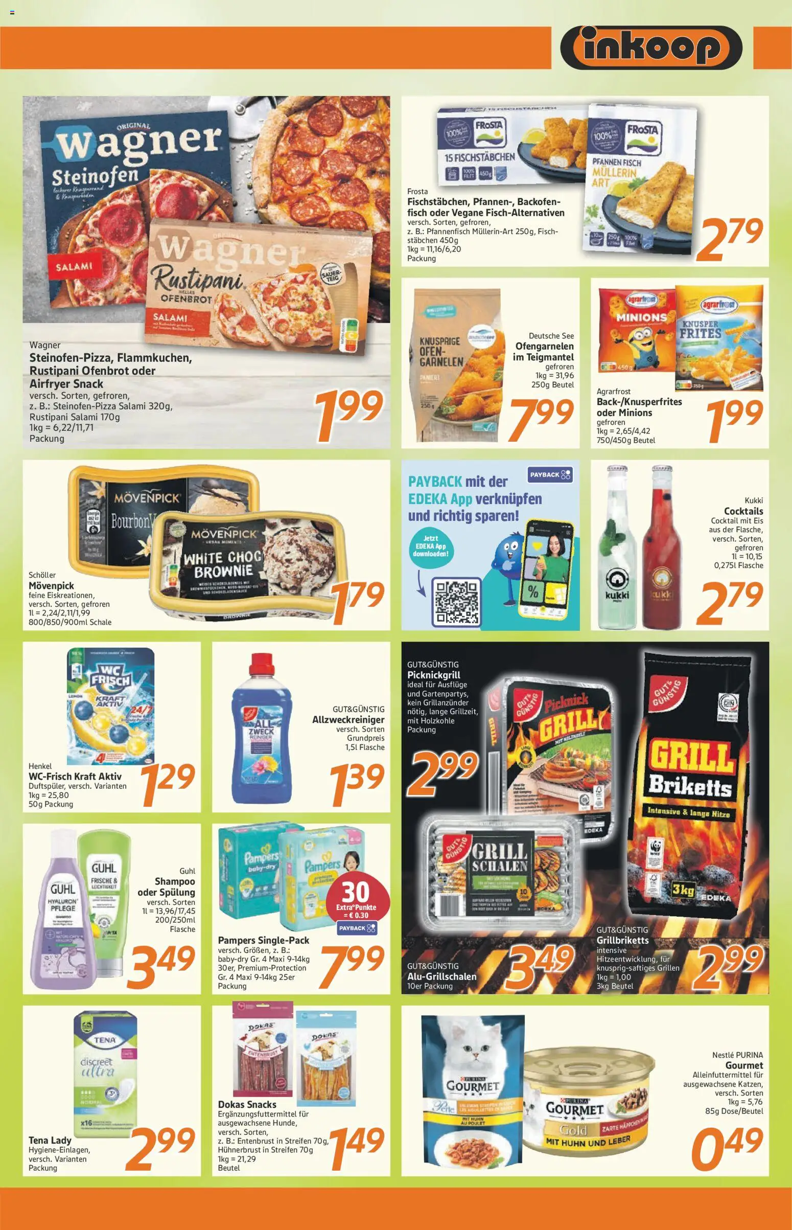 Inkoop Prospekt 	 – gültig ab 11.05.2026 | Seite: 6 | Produkte: Grill, Fisch, Backofen, Salami
