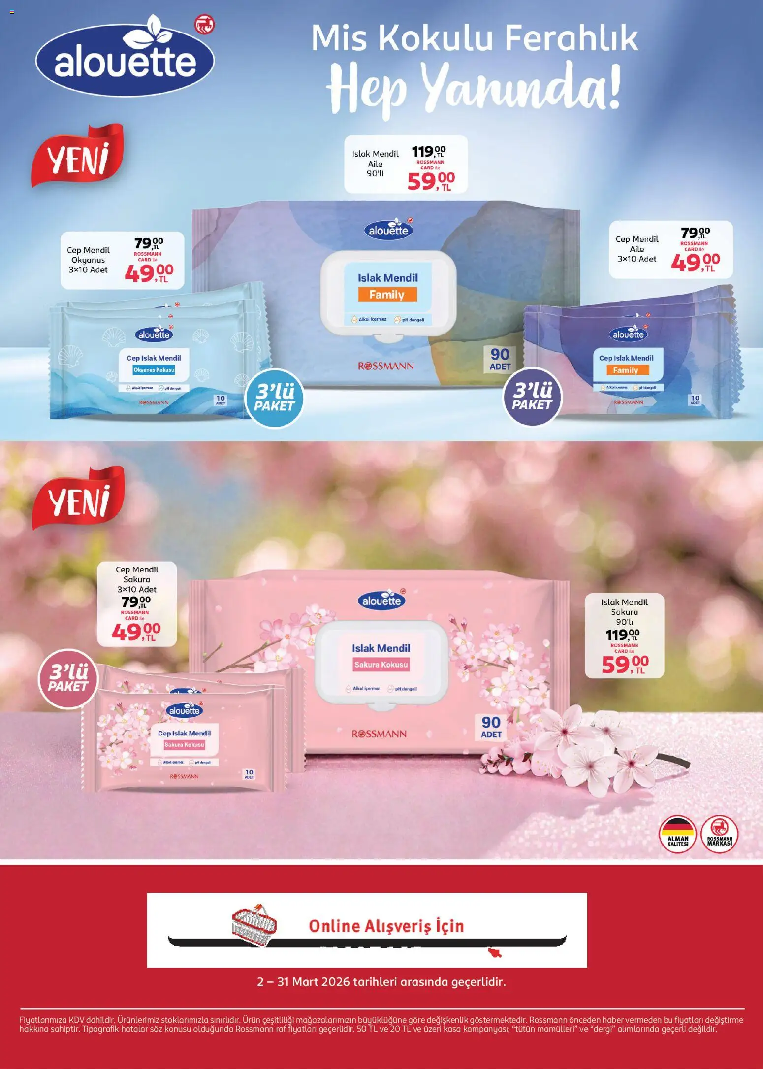 Rossmann - Mart Ev & Yaşam Kataloğu - 02.03.2026 tarihinden itibaren geçerlidir | Sayfa: 18 | Ürünler: Raf, Mendil, Kasa