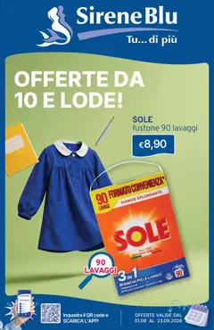 Anteprima del volantino Sirene Blu volantino valido a partire dal 01/09/2026