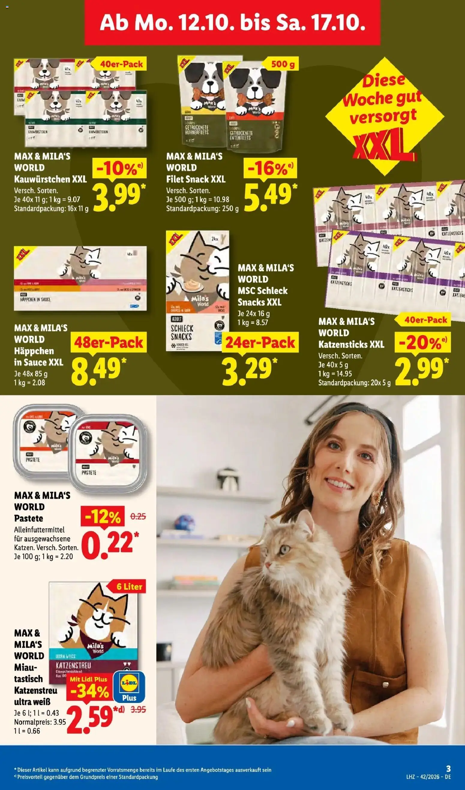 Lidl Prospekt Künzell (ab 12.10.2026) zum Blättern » Angebote | Seite: 3