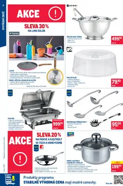 Náhled letáku Makro leták - Nepotravinové zboží od 09.09.2026 | Strana: 6 | Produkty: Příbor, Pánev, Pánve, Poklice