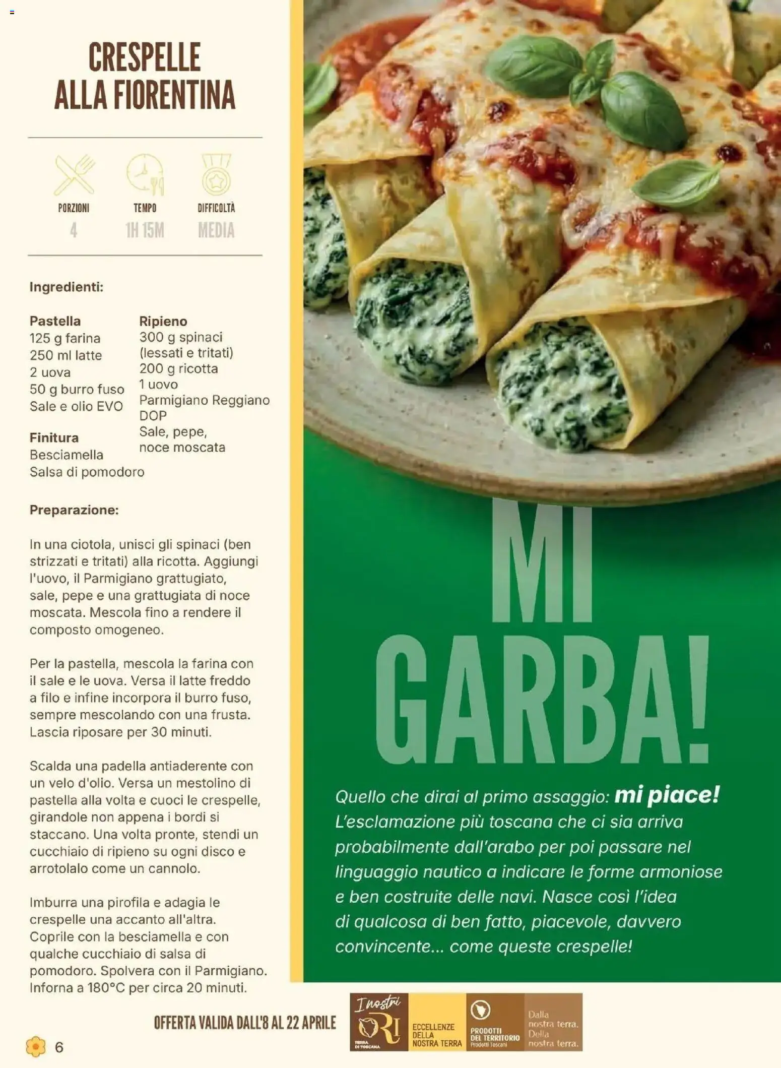 Volantino Conad del 08.04.2026 | Pagina: 6 | Prodotti: Sale, Disco, Besciamella, Parmigiano