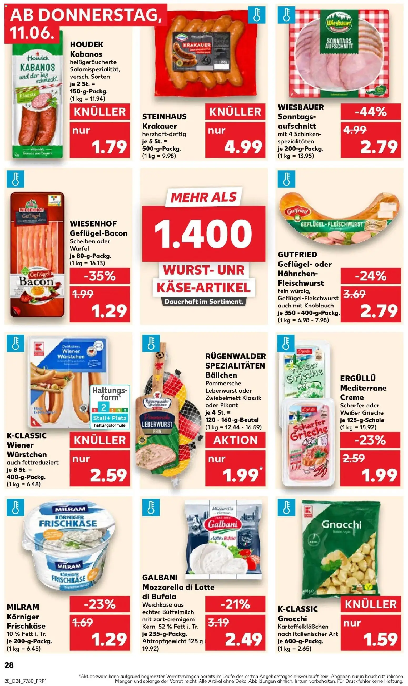 Kaufland Prospekt Freising – gültig ab 08.06.2026 | Seite: 37 | Produkte: Mozzarella, Creme, Knoblauch, Frischkase