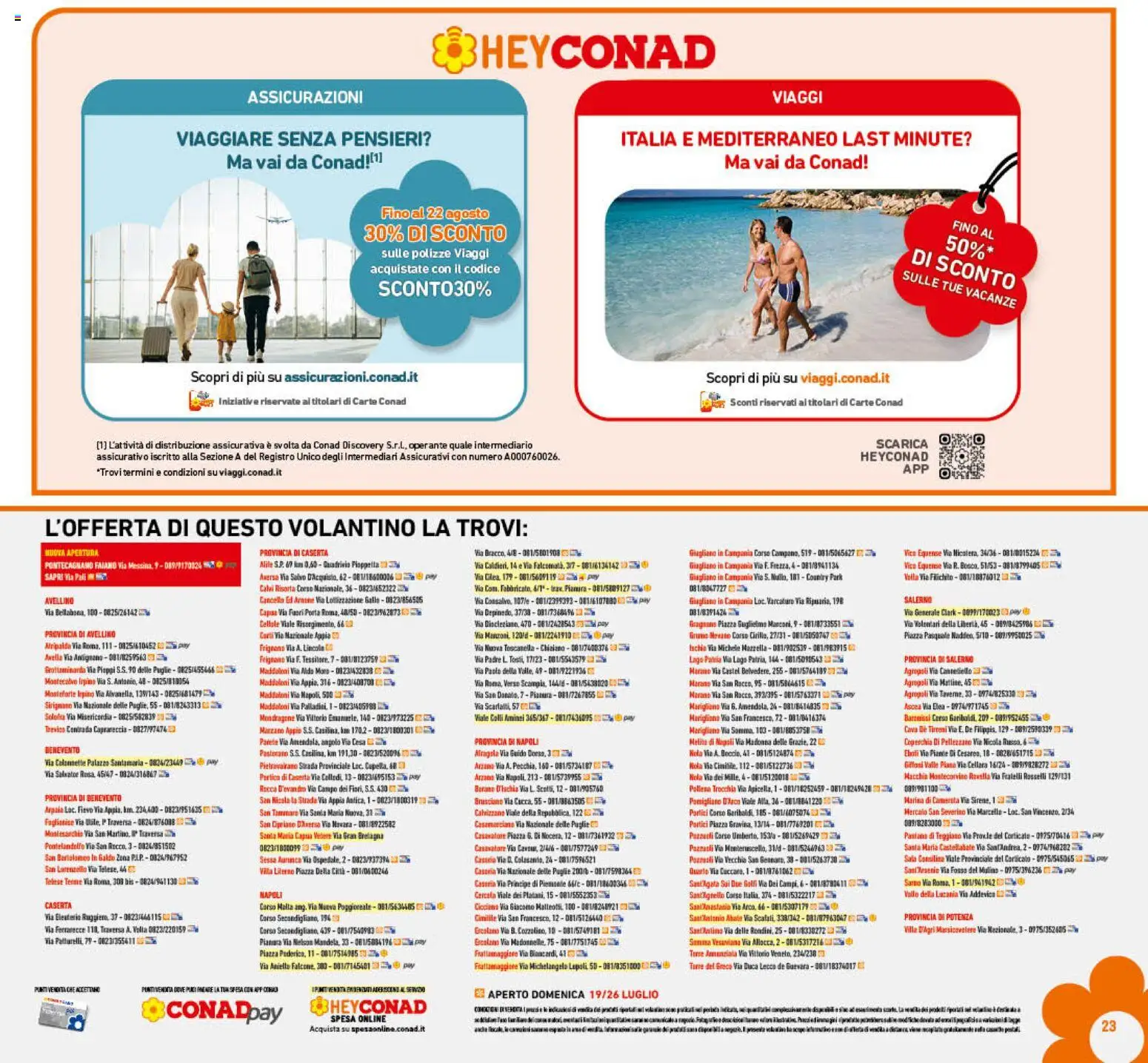 Volantino Conad del 15/07/2026 | Pagina: 23