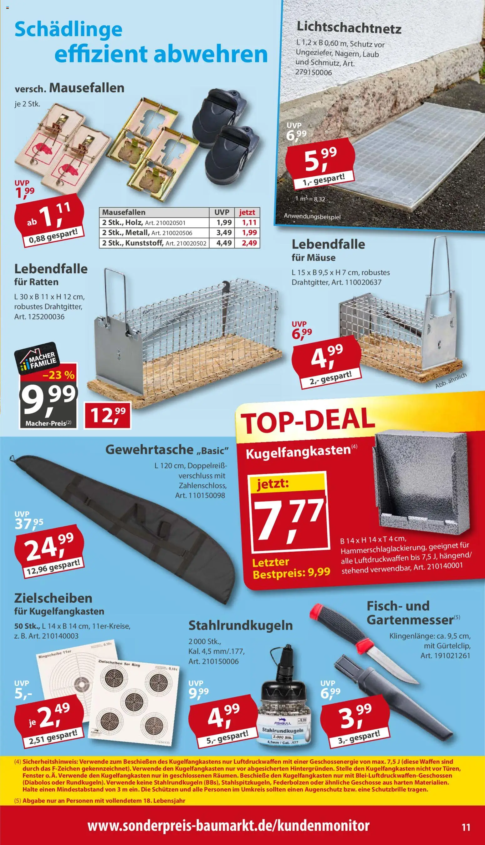 Sonderpreis Baumarkt Prospekt – gültig ab 26.09.2026 | Seite: 11 | Produkte: Fisch