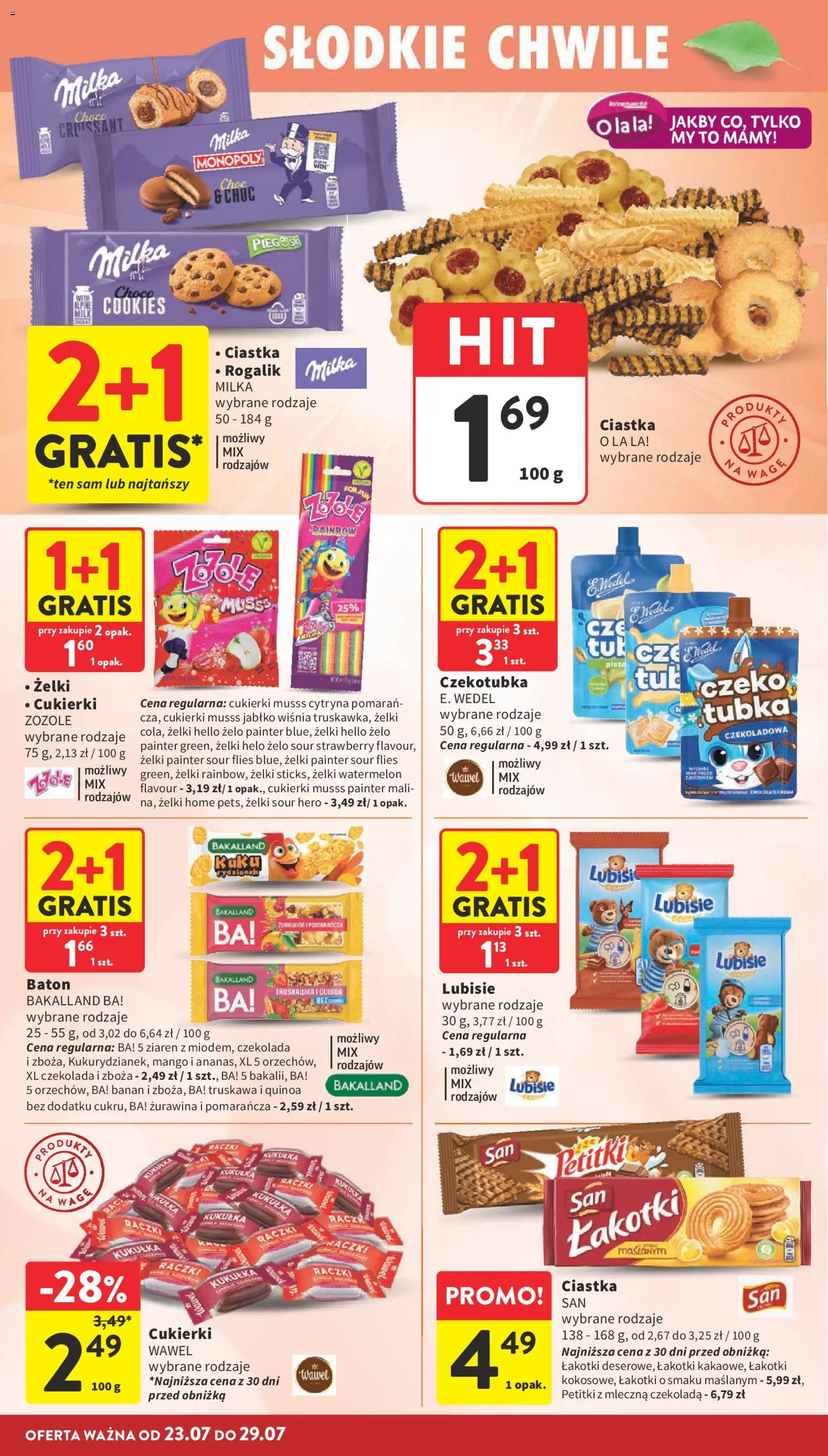 Intermarche gazetka od 23.07.2026 | Strona: 24 | Produkty: Mango, Milka, Czekolada, Cukierki
