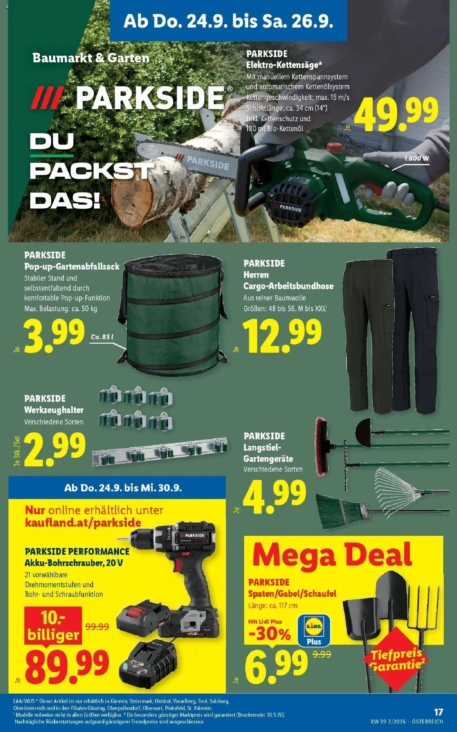 Lidl Flugblatt - Fohnsdorf ab 24.09.2026 - Angebote ab donnerstag | Seite: 21