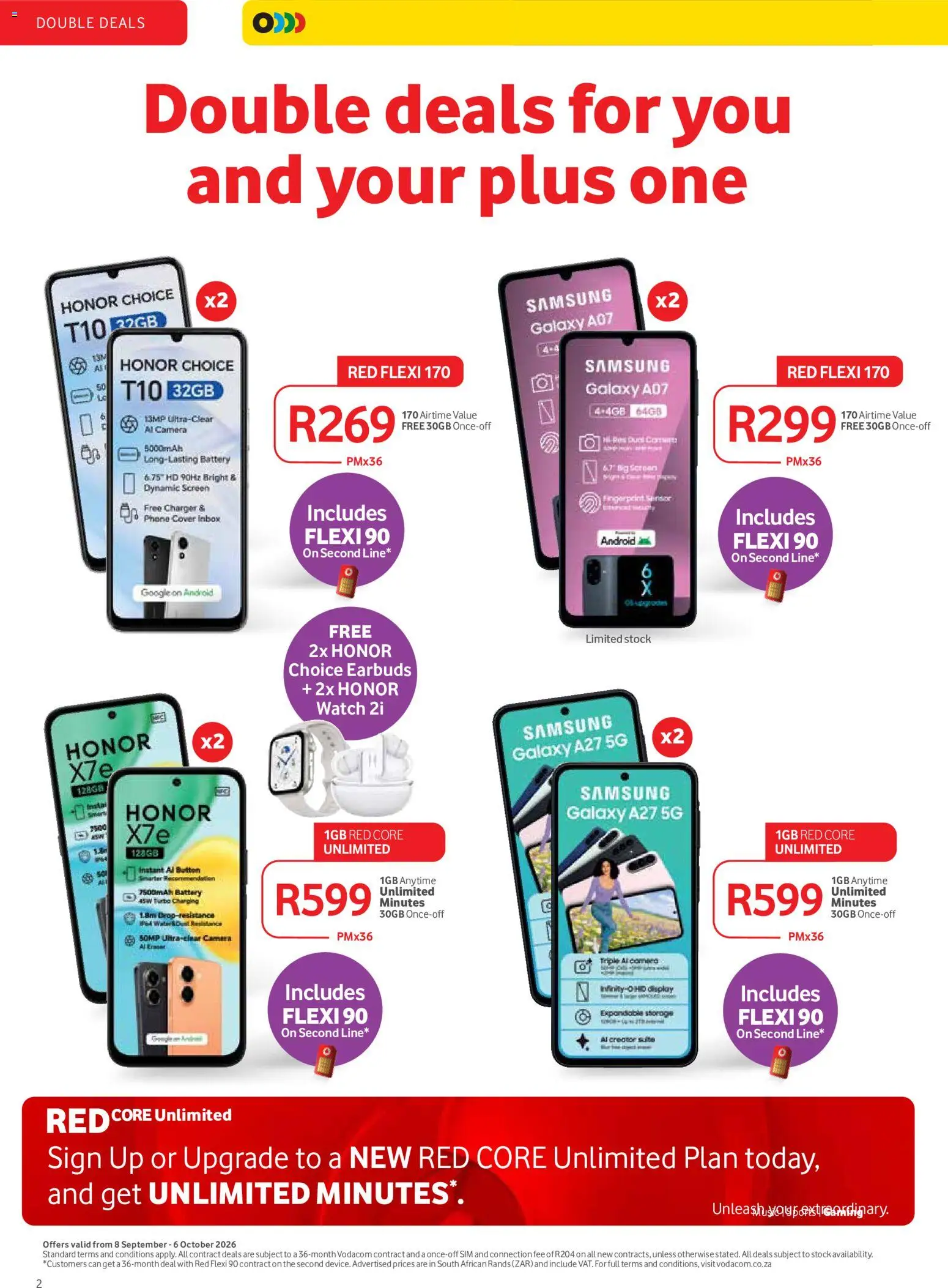 New Makro catalogue – valid from 08/09/2026 | Page: 2 | Products: Sim, Cover, Phone, Battery