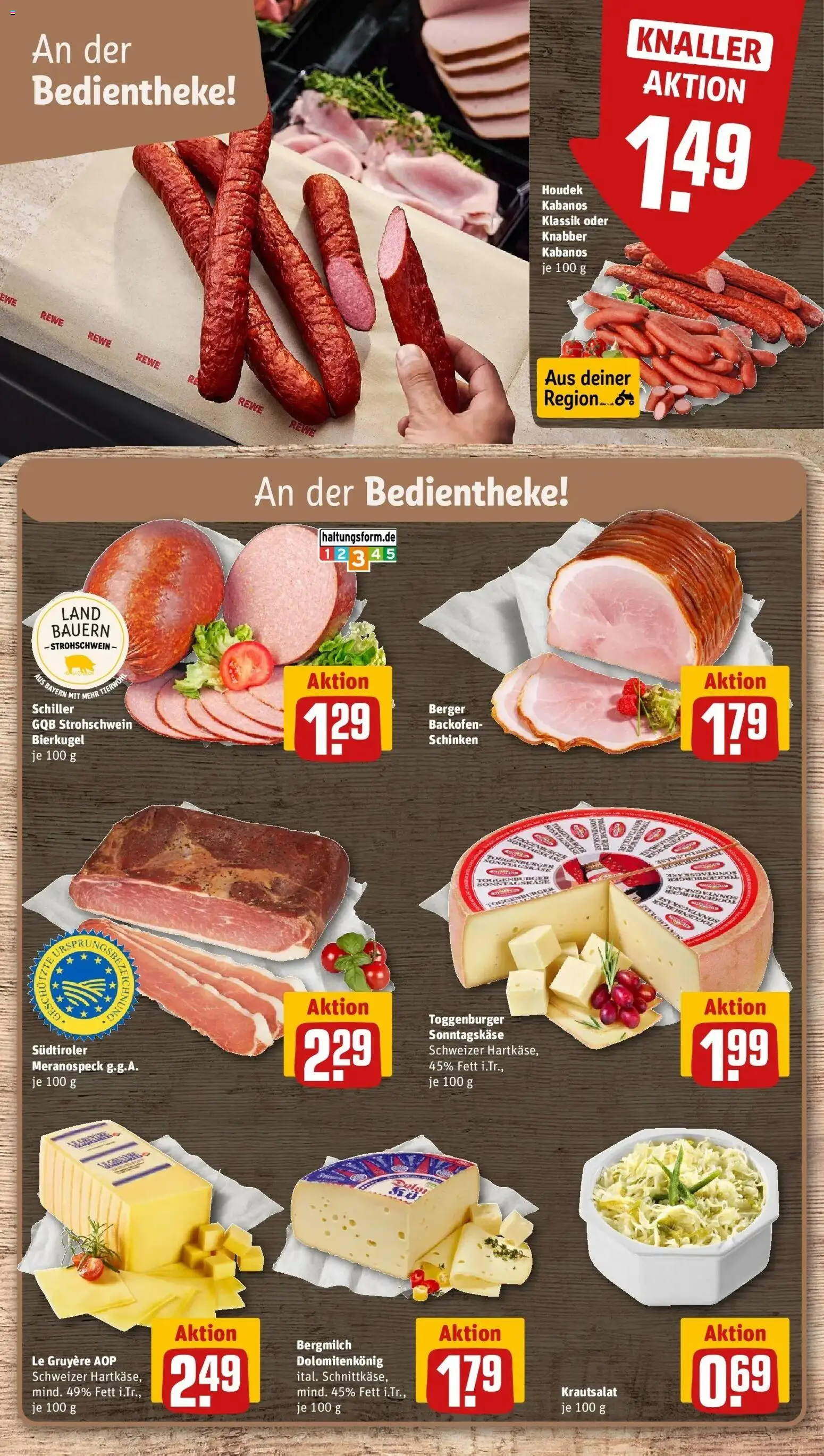 Rewe Prospekt Brunnthal – gültig ab 06.07.2026 | Seite: 8 | Produkte: Backofen, Schinken