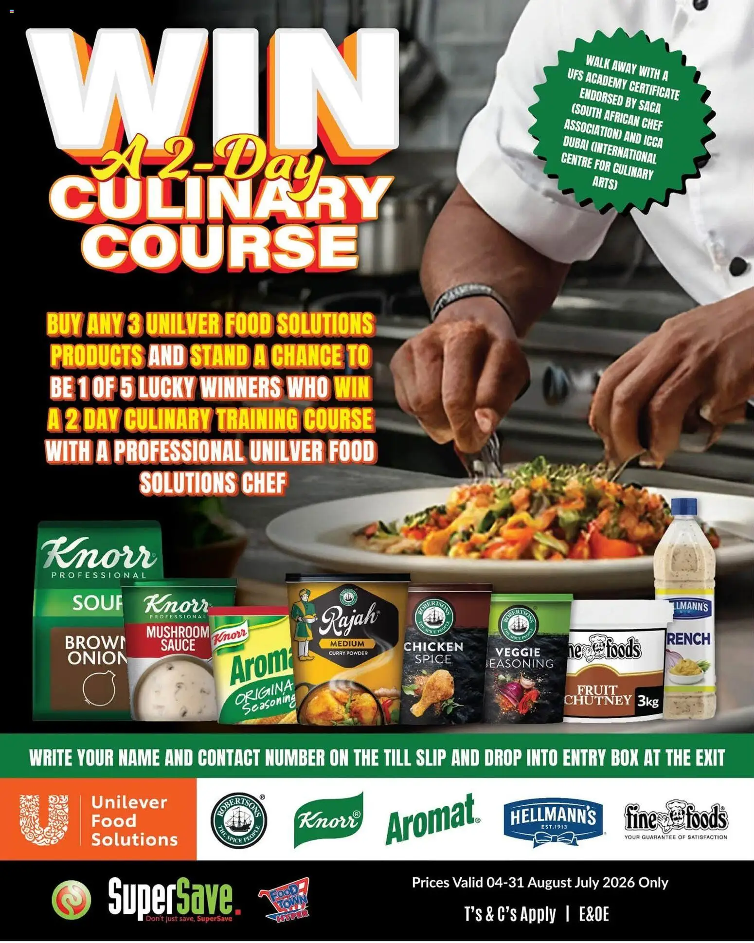 New Super Save catalogue – valid from 04/08/2026 | Page: 16 | Products: Chutney, Chicken, Powder, Fruit
