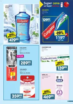 Mercator katalog - pregled Mercator kataloga - važi od 28.09.2026 | Strana: 43 | Proizvode: Colgate, Pasta za zube, Četkica za zube, Tečnost za ispiranje usta