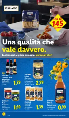 Anteprima del volantino ITALIAMO Pesto, Pesto Alla genovese o rosso 180 g confezione valido a partire dal 03/09/2026 | Pagina: 26 | Prodotti: Rigatoni, Pomodoro, Pasta, Pesto